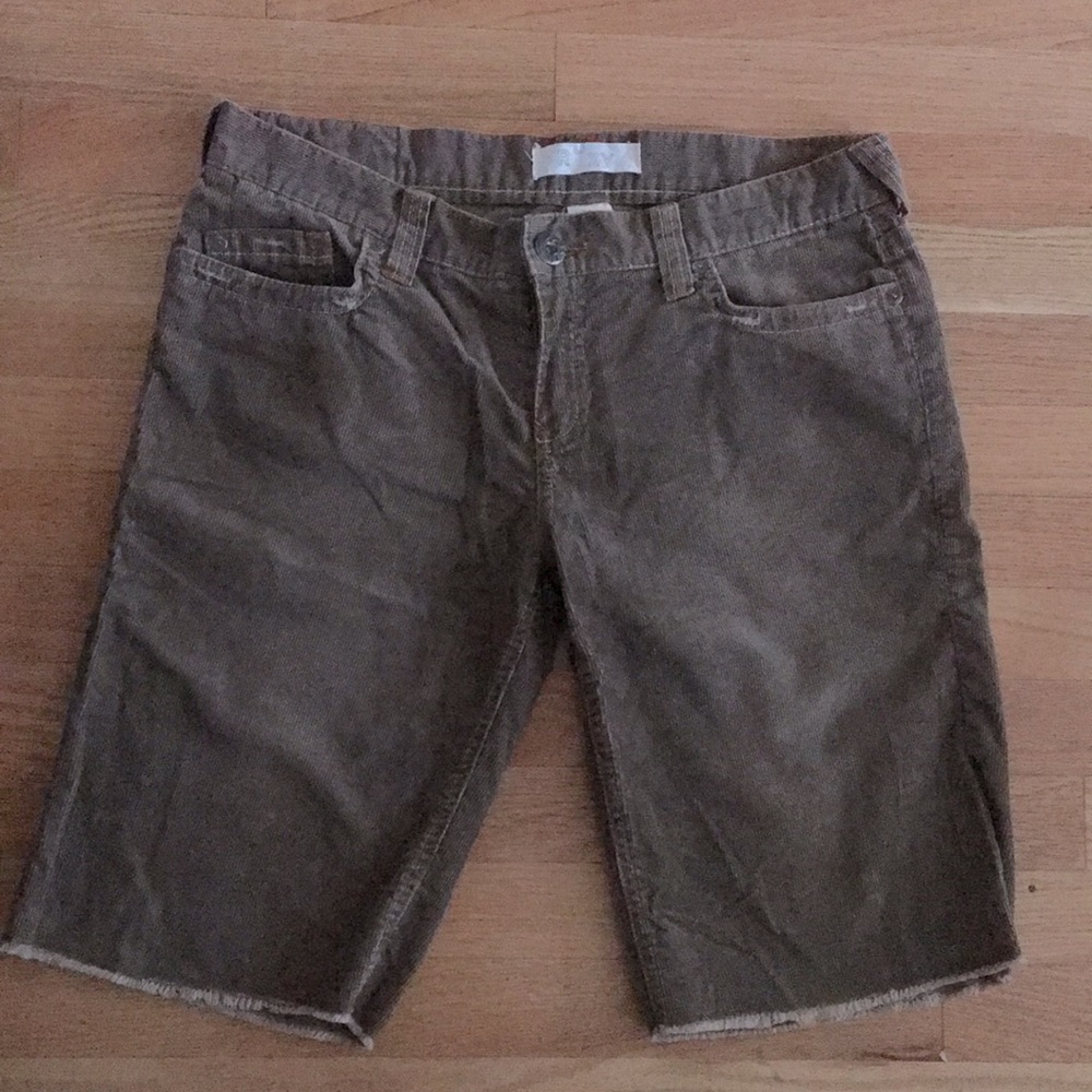 Roxy corduroy, brown shorts size 11 NWOT never worn ~21” length
